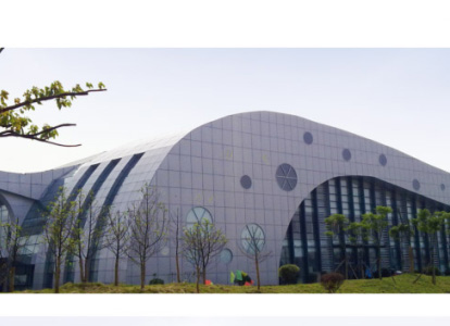 冷水江会议中心外景网架工程