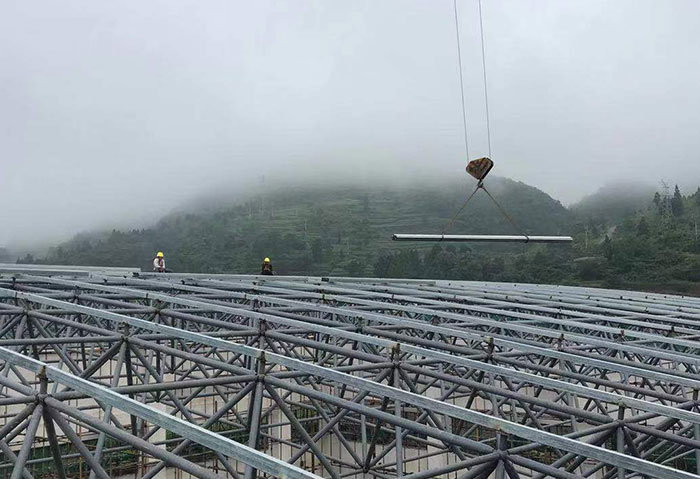 冷水江网架施工